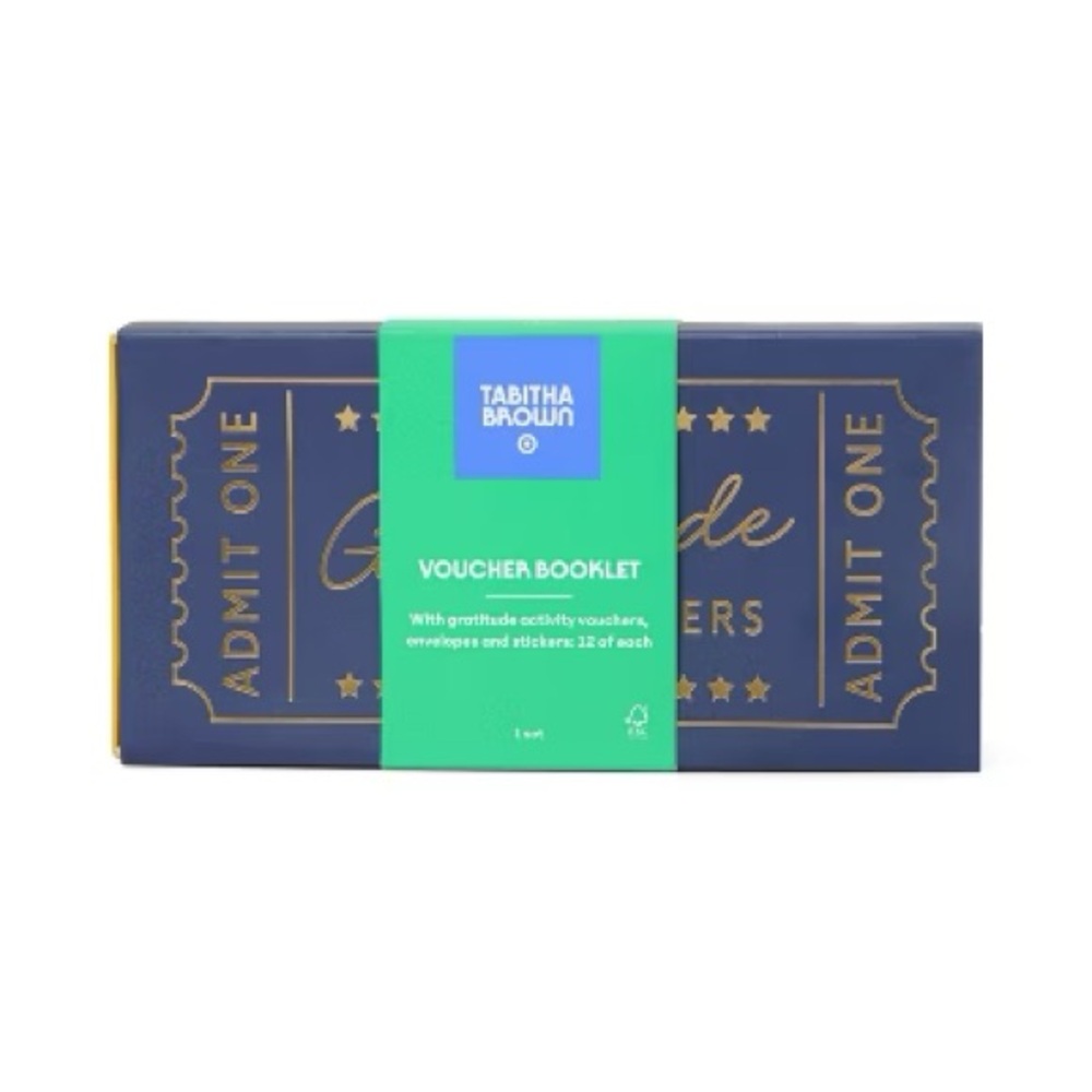 Tabitha Brown For Target Gratitude
Voucher Booklet New Admit one Ticket